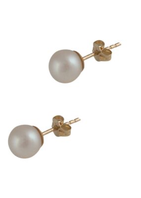 Cataleya Earrings Pearl 4mm 14 karaat