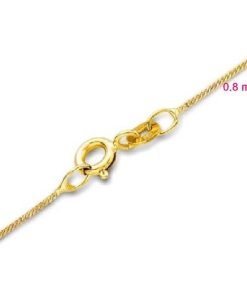 14 karaat gouden gourmet collier