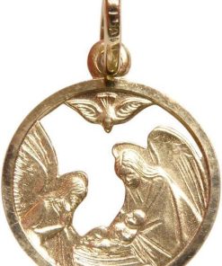 14 karaat gouden engel hanger
