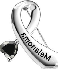 Melanoomkanker Bewustzijn - Geschenk Lint Overlevende Broche Pin