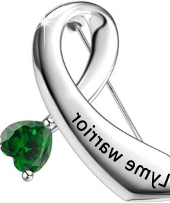 Allecto Plus - CENWA Lyme Warrior Pin - Lyme Disease Sieraad - Cadeau voor Haar - Twee Zoekwoorden.
