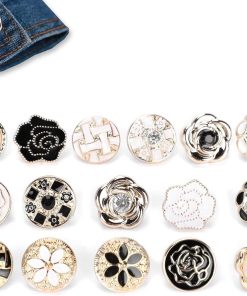 30-delige Set Vrouwen Shirt Broche Buttons - Leuke Emaille Lapel Pin voor Vrouwen - Kleding Accessoires en Geschenken