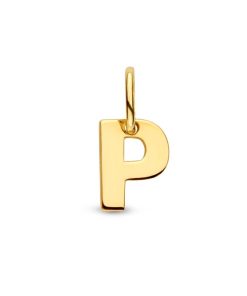 Letter Hanger in massief 14 Karaat Goud
