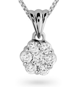 Orphelia HD-4210 - Hanger - 18 Karaat Witgoud / Diamant 0.25 ct