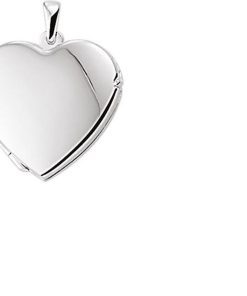 Zilveren Medaillon hart - 1323357