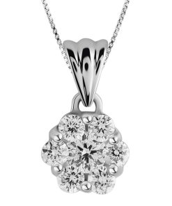 Orphelia HD-4177 - Hanger - 18 Karaat Witgoud / Diamant 0.26 ct