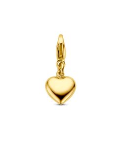 Slotbedel Hart 14K Geelgoud
