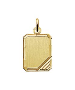 Graveerhanger Mat Gediamanteerd