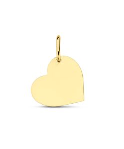 14K geelgoud graveerhanger hart 4029838