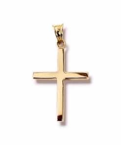 Gouden Kruis Hanger 33 mm 19 mm 14 karaats