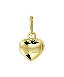 Hanger Hart 14K Geelgoud