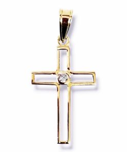 Gouden Kruis Hanger 34 mm 17 mm 14 karaats