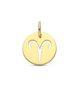 14K Geelgouden Hanger sterrenbeeld Ram (Aries) - 4025020