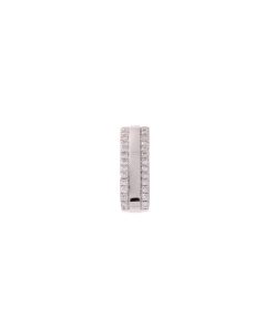 Witgouden hanger - 14 karaat - diamant - uitverkoop Juwelier Verlinden St. Hubert – van €1099,= voor €695,=