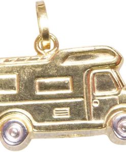Gouden caravan hanger