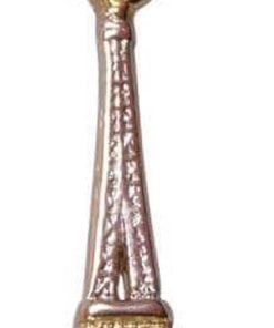 Bicolor gouden Parijs hanger