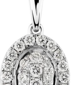 Orphelia HD-4204 - Hanger - 18 Karaat Witgoud / Diamant 0.30 ct