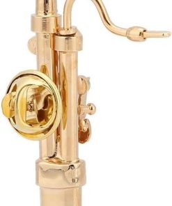 Instrument Fagot Broche - Mini Vergulde Koperen Muziekinstrument Pin met Geschenkdoos