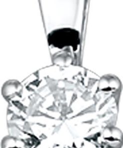 The Jewelry Collection Hanger Zirkonia 5,0 mm - Goud