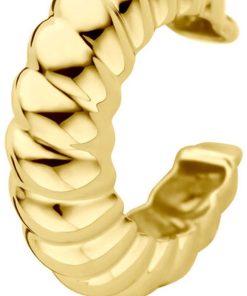 Lev Sieraden 14 karaat geelgoud ear cuff 17,5 mm