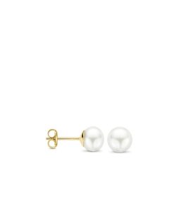 Blush Oorbellen 7151YPW -  Geel Goud (14Krt.) met Zoetwater Parel