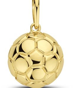 14KY pendant football 10mm