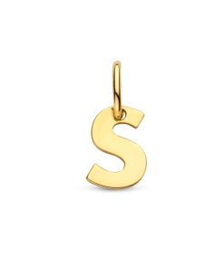 Geelgouden Hanger letter S 4023470
