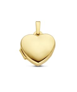 Marie Celeste medaillon hart - Goud