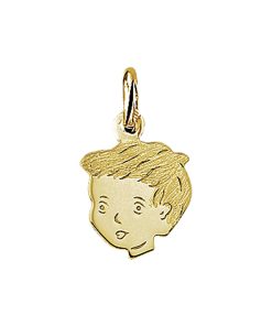 Hanger Jongen Poli/mat 15 X 11,5 Mm