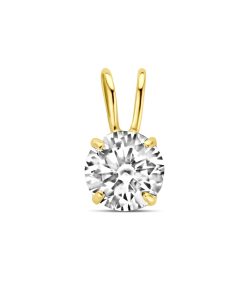 Marie Celeste hanger zirkonia - Goud