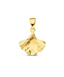 Hanger Ginkgo Blad 14K Geelgoud