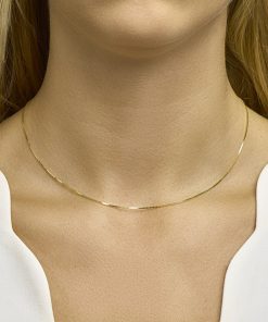 Sparkle14 Ketting Venetiaans 0,8 mm - Goud