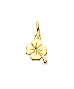 Marie Celeste hanger klavertje - Goud