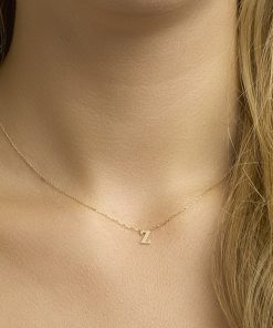 Collier Letter 40 - 42 - 44 Cm