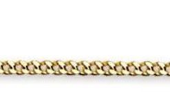 Sparkle14 Dames Ketting Gourmet 1,0 mm - Goud