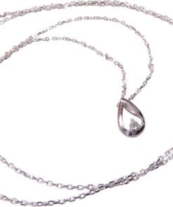 14 karaat gouden ketting druppel