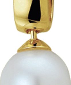 The Jewelry Collection Hanger Parel 8 mm - Goud