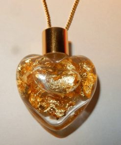 Shanna's Gems and more | Flesje goudvlokken | Nu te koop bij 14Karaats.nl | 10001091-Pendants