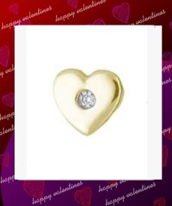 Hetty'S | Hetty's - Schitterend - Lief - 14 karaat gouden hartje - met CZ- | Nu te koop bij 14Karaats.nl | 10001091-Pendants