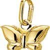 The Jewelry Collection | The Jewelry Collection Bedel Vlinder - Goud | Nu te koop bij 14Karaats.nl | 10001091-Pendants