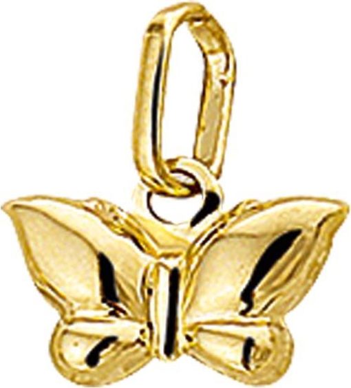The Jewelry Collection | The Jewelry Collection Bedel Vlinder - Goud | Nu te koop bij 14Karaats.nl | 10001091-Pendants