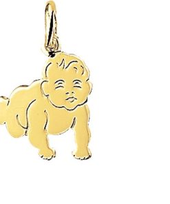 Its-Beautiful | 14K geelgoud hanger baby 4005888 | Nu te koop bij 14Karaats.nl | 10001091-Pendants