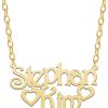 Taboo Sieraden | Gouden dubbele naamketting | Nu te koop bij 14Karaats.nl | 10001090-Necklaces/Necklets