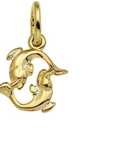 The Jewelry Collection | Hanger Sterrenbeeld 14K Geelgoud | Nu te koop bij 14Karaats.nl | 10001090-Necklaces/Necklets