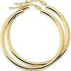 SPARKLE14 | The Jewelry Collection Oorringen Ronde Buis - Goud | Nu te koop bij 14Karaats.nl | 10001087-Earrings/Body-piercing Jewellery