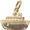 Christian | Gouden boot hanger | Nu te koop bij 14Karaats.nl | 10001091-Pendants