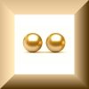Hetty'S | Prachtige 14 karaats gouden oorstekers met gouden parels | Nu te koop bij 14Karaats.nl | 10001087-Earrings/Body-piercing Jewellery
