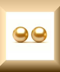 Hetty'S | Prachtige 14 karaats gouden oorstekers met gouden parels | Nu te koop bij 14Karaats.nl | 10001087-Earrings/Body-piercing Jewellery