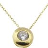 Christian | Gouden solitair zirkonia hanger | Nu te koop bij 14Karaats.nl | 10001091-Pendants