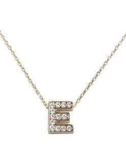 Christian | Gouden ketting met E zirkonia hanger | Nu te koop bij 14Karaats.nl | 10001091-Pendants